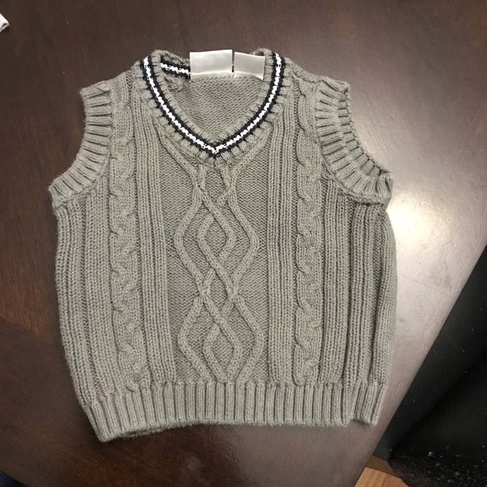 Baby sweater vest